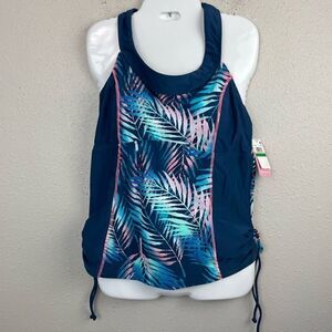 NWT GO Tankini Swim Top Size L